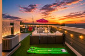 Rosé Social - Rooftop Hot Tub/Game Room/Sleeps 12