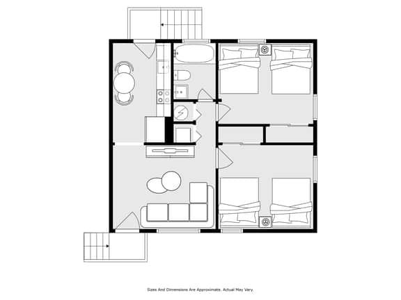 Central Duo Suites- Ample Parking/King Beds/Groups